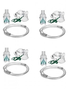 Oksijen Maskesi Ilaç Hazneli Yetişkin Nebulizatör Maske 75'li